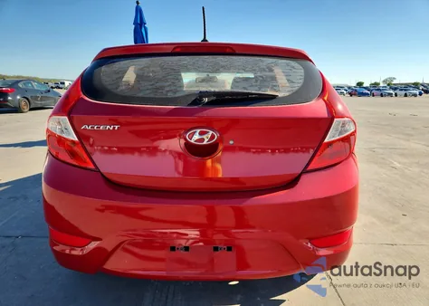 2014 Hyundai Accent Gs z USA, uszkodzony, nr VIN KMHCT5AE7EU157323